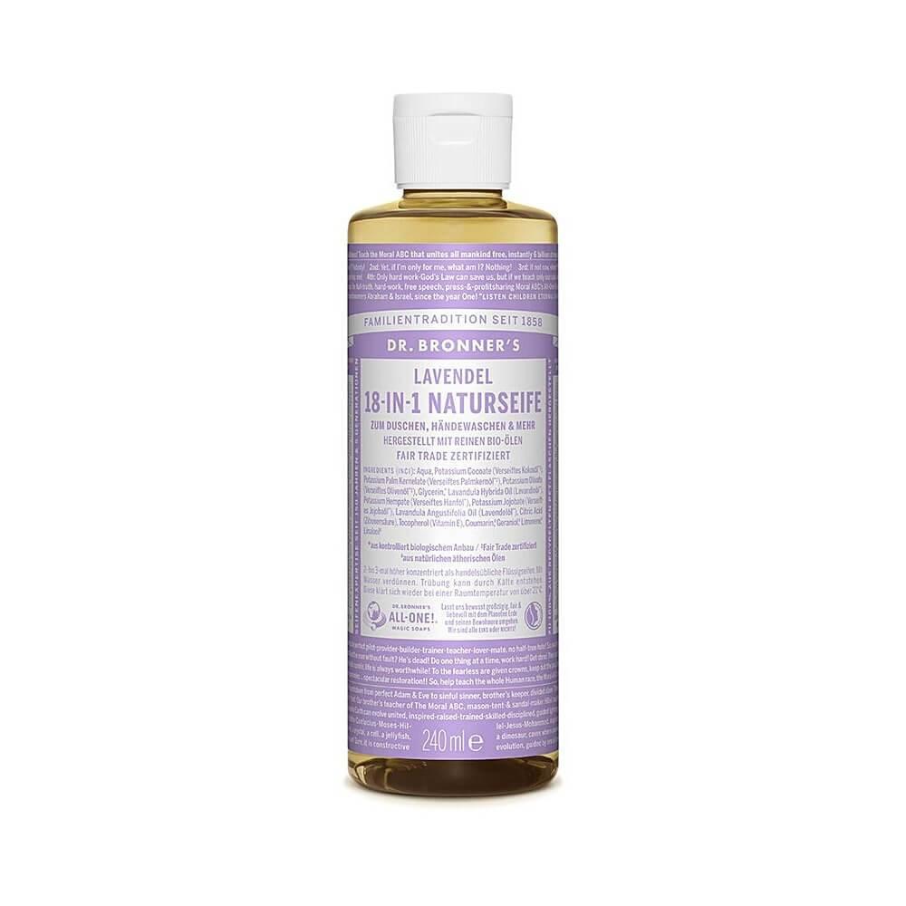 DR. BRONNER'S Flüssigseife Lavendel, 240 ml Tonsus