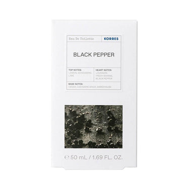 KORRES Black Pepper Eau de Toilette, 50 ml kaufen bei Tonsus | KORRES Black Pepper Eau de Toilette, 50 ml online bestellen