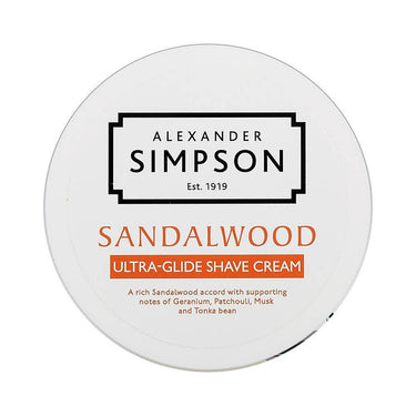 ALEXANDER SIMPSONS Sandalwood Shave Cream, 180 ml kaufen bei Tonsus | ALEXANDER SIMPSONS Sandalwood Shave Cream, 180 ml online bestellen