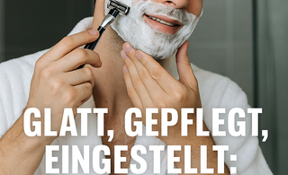 Glatt, Gepflegt, Eingestellt: Warum eine Nassrasur bei der Jobsuche Wunder wirkt