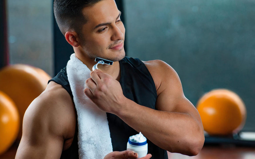 Rasur und Körperpflege für dein Training im Fitnessstudio