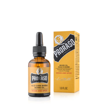 PRORASO Beard Oil - Wood and Spice, 30 ml