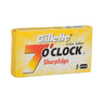 GILLETTE 7 o'Clock Sharp Edge Yellow Rasierklingen kaufen bei Tonsus | GILLETTE 7 o'Clock Sharp Edge Yellow Rasierklingen online bestellen