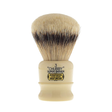 SIMPSONS CHUBBY 3 Rasierpinsel Super Badger, 29 mm