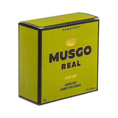 MUSGO REAL Shaving Soap, Classic Scent, 125 g kaufen bei Tonsus | MUSGO REAL Shaving Soap, Classic Scent, 125 g online bestellen