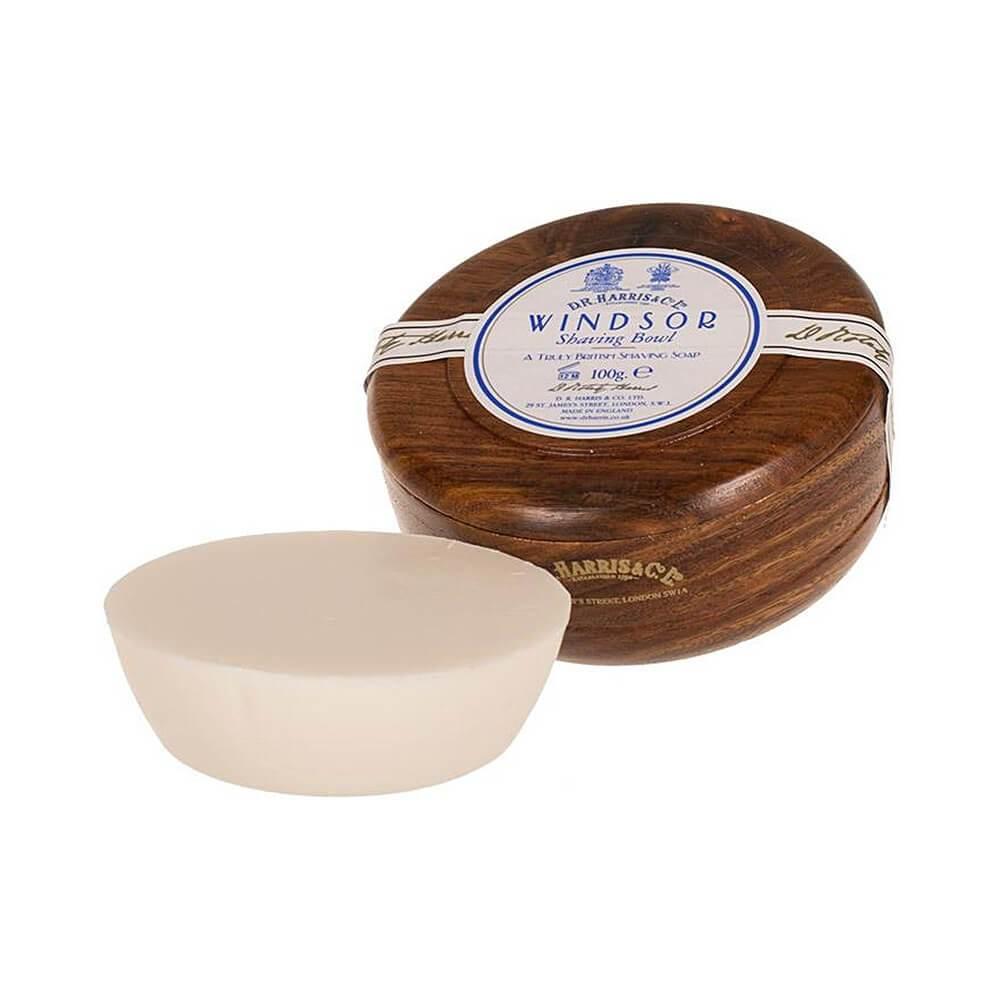 D. R. HARRIS Windsor Shaving Soap Mahogany Bowl, 100 g Tonsus