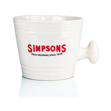 SIMPSONS Cream Shaving Mug - Large kaufen bei Tonsus | SIMPSONS Cream Shaving Mug - Large online bestellen