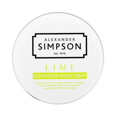 ALEXANDER SIMPSONS Lime Shave Cream, 180 ml kaufen bei Tonsus | ALEXANDER SIMPSONS Lime Shave Cream, 180 ml online bestellen