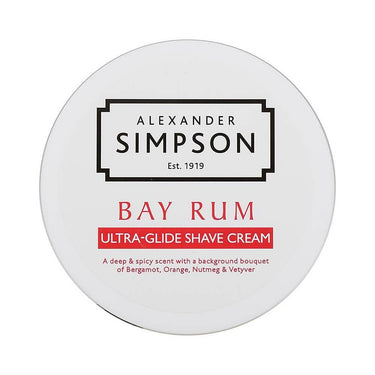 ALEXANDER SIMPSONS Bay Rum Shave Cream, 180 ml kaufen bei Tonsus | ALEXANDER SIMPSONS Bay Rum Shave Cream, 180 ml online bestellen