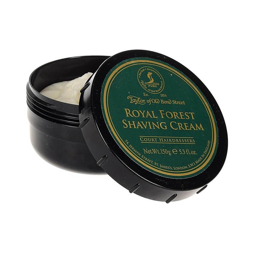 TAYLOR OF OLD BOND STREET Royal Forest Shaving Cream, 150 g – Tonsus
