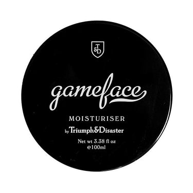 TRIUMPH & DISASTER Gameface Gesichtscreme & Aftershave im Tiegel, 100 Milliliter